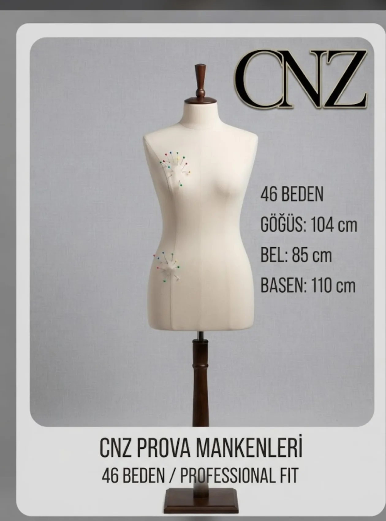 CNZ standlı terzi mankeni